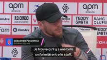 Monaco - Pocognoli : "À Lens, il y a une belle uniformité entre le staff, les joueurs et le public"