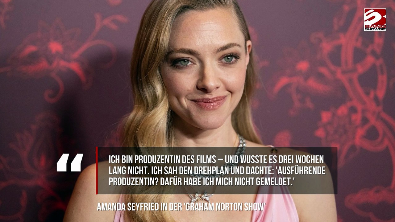 'the housemaid': amanda seyfried wusste erst drei wochen nach drehstart von produzenten-rolle