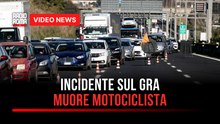 Incidente sul Gra, muore motociclista