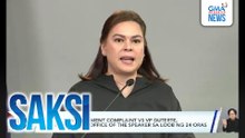 Ika-4 na impeachment complaint vs VP Duterte, nai-transmit sa Office of the speaker sa loob ng 24 oras | Saksi