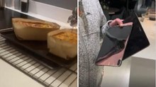 Uomo cuoce accidentalmente l’iPad insieme alla cena