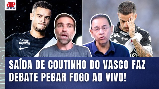 ESQUENTOU! POR%@!!! O COUTINHO NUNCA foi ÍDOLO do VASCO!!! E a CARREIRA dele pra mim...