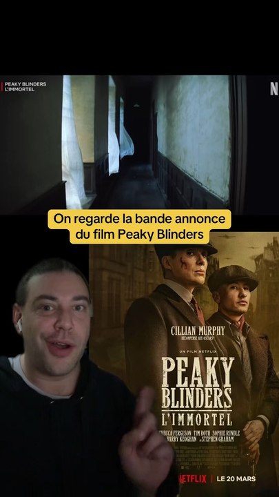 On regarde la bande annonce du film Peaky Blinder l’immortel qui sort sur Netflix le 20 mars ! Et ça s’annonce incroyable !!! 😍😍😍