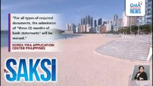Requirement para makapag-apply ng visa sa South Korea, binawasan | Saksi