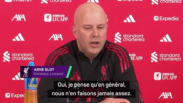 Slot sur l'affaire Vinicius : Nous ne pouvons jamais en faire assez, ni trop