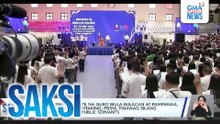 Mga bagong-promote na guro mula Bulacan at Pampanga, dumalo sa mass oathtaking; PBBM, tinawag silang most hardworking public servants | Saksi