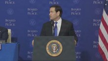 MARCO RUBIO EMOTIONAL SPEECH about GAZA and USA in the "BOARD of PEACE"