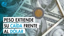 Peso mexicano extiende su caída frente al dólar; cotiza en 17.29 unidades