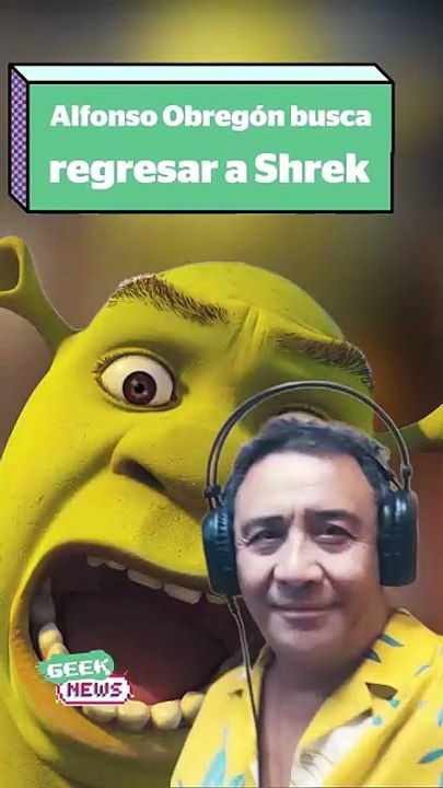 Alfonso Obregón lanza campaña para volver como Shrek | Reporte Indigo