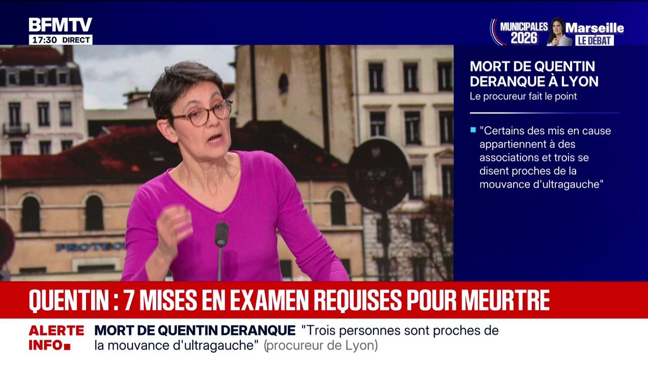 Mort de Quentin Deranque: "L'ensemble du monde politique voit l'occasion rêvée de faire la peau à Jean-Luc Mélenchon et à LFI", assure Nathalie Arthaud