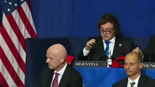 El discurso de Milei en el Consejo de la Paz