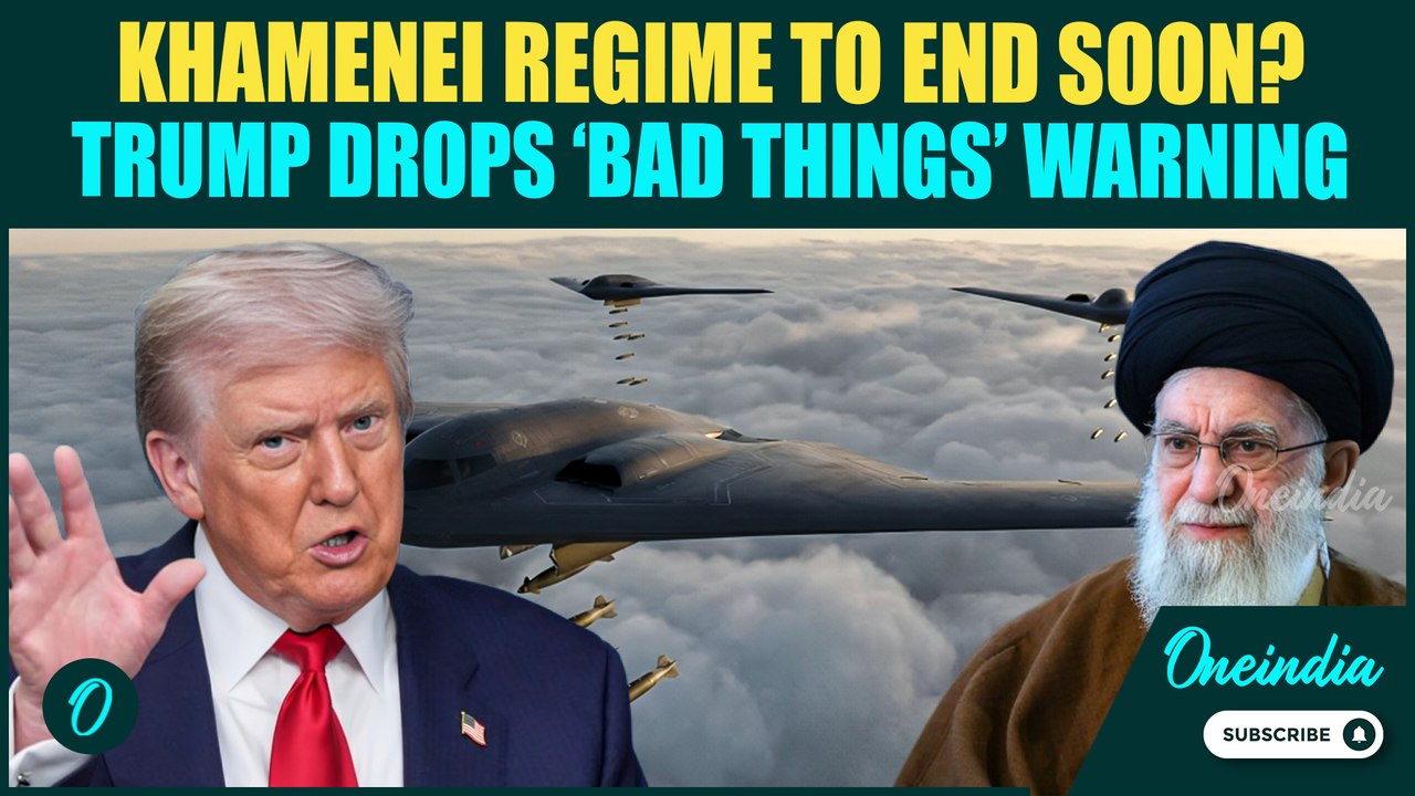 BREAKING: Trump’s CHILLING Ultimatum to Khamenei To Drop Nuclear Weapons Or Face B-2 Bombers Strikes