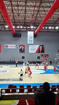 İlk Yarı Sonucu - Beşiktaş 47-14 İstanbul Marmara SK - U16 Erkekler B Klasmanı G Grubu 8. Hafta