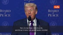 Board of Peace, Trump: "C'è qualcuno che vuol fare il furbo ma con me non funziona"