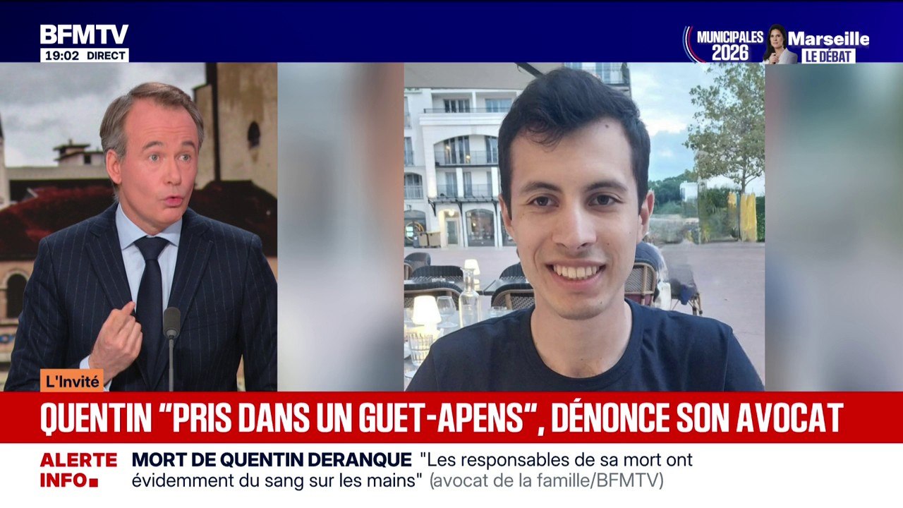 Mort de Quentin Deranque: "Il a été pris dans un guet-apens", affirme l'avocat de la famille