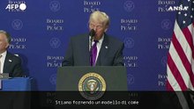 Trump: "Gli Usa daranno 10 miliardi di dollari al Board of Peace"