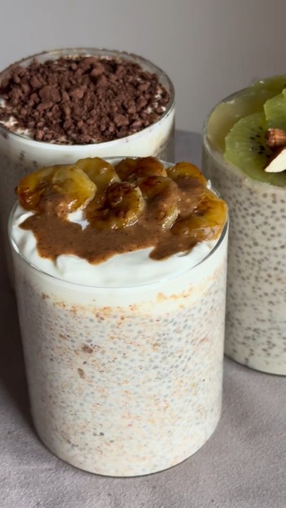 1 signe astro = 1 recette : VIERGES ♍️ 3 façons de faire ton pudding de chia