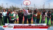Entregan primera etapa de remodelación en Los Álamos en Monclova