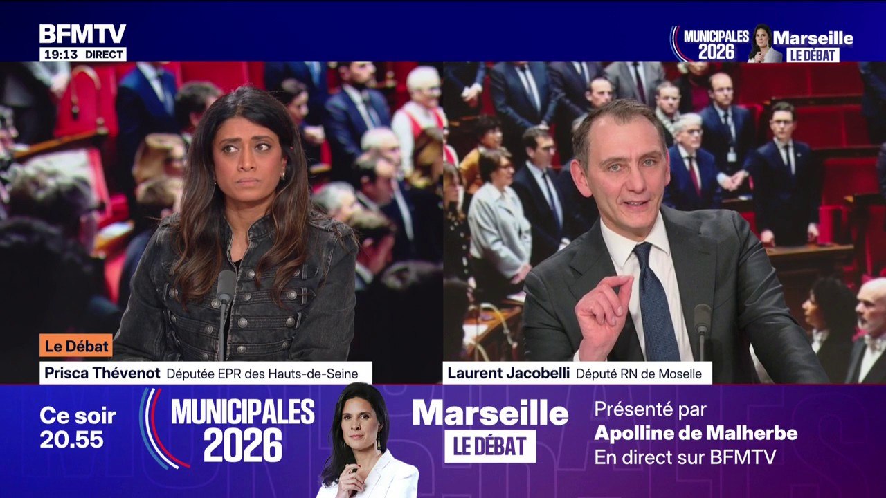 Mort de Quentin Deranque: "Le ménage que LFI doit faire, vous devez faire la même", assure Prisca Thévenot (EPR) à Laurent Jacobelli (RN)