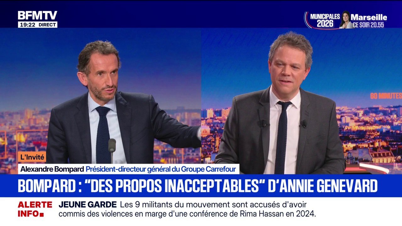 Annie Genevard accuse la grande distribution de "tirer les prix vers le bas": Alexandre Bompard (Carrefour) dénonce des "propos totalement inacceptables et irresponsables"