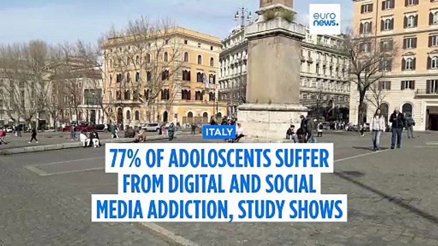 Italy weighs social media age limits as 77% of Italian teens say they're addicted to their phones