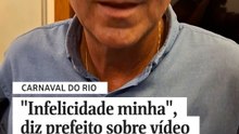 "Infelicidade minha", diz prefeito sobre vídeo em que imita pessoa com deficiência visual