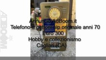 Telefono a gettoni sip originale anni 70