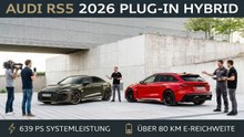 Audi RS5 2026: 2,9-Liter-V6 trifft E-Power mit 130 kW | Techniktalk
