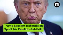 Donald Trump kassiert bitterbösen Spott für Peinlich-Fehltritt