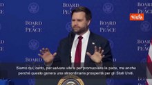 Vance: "Il Board of Peace porterà grande prosperità per gli Stati Uniti"