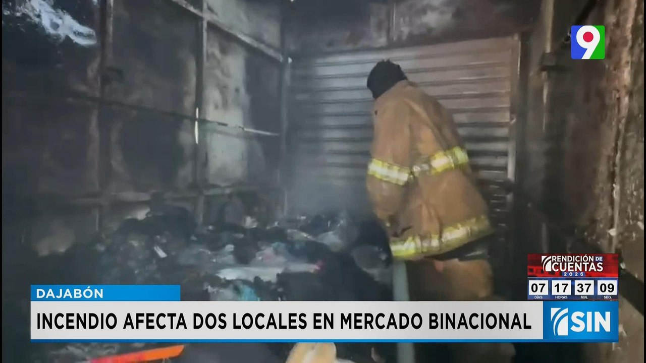 Incendio en mercado Binacional afecta dos local...