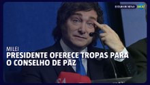 Milei oferece tropas ao Conselho da Paz para Gaza