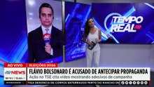Flávio Bolsonaro é acusado de antecipar propaganda por líder do PT na Câmara | TEMPO REAL