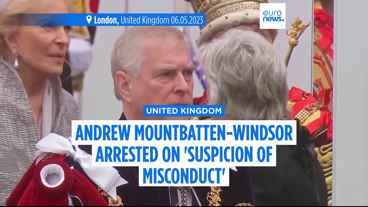 Andrew Mountbatten-Windsor released under investigation after arrest on suspicion of misconduct