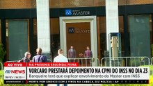 Caso Banco Master: Daniel Vorcaro prestará depoimento na CPMI do INSS
