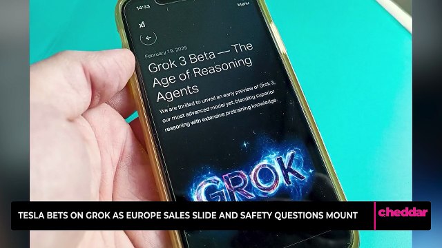 Tesla Bets on Grok as Europe Sales Slide and Safety Questions Mount