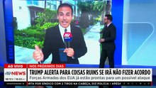 AMEAÇA? Trump alerta para “coisas ruins” se Irã não fizer acordo