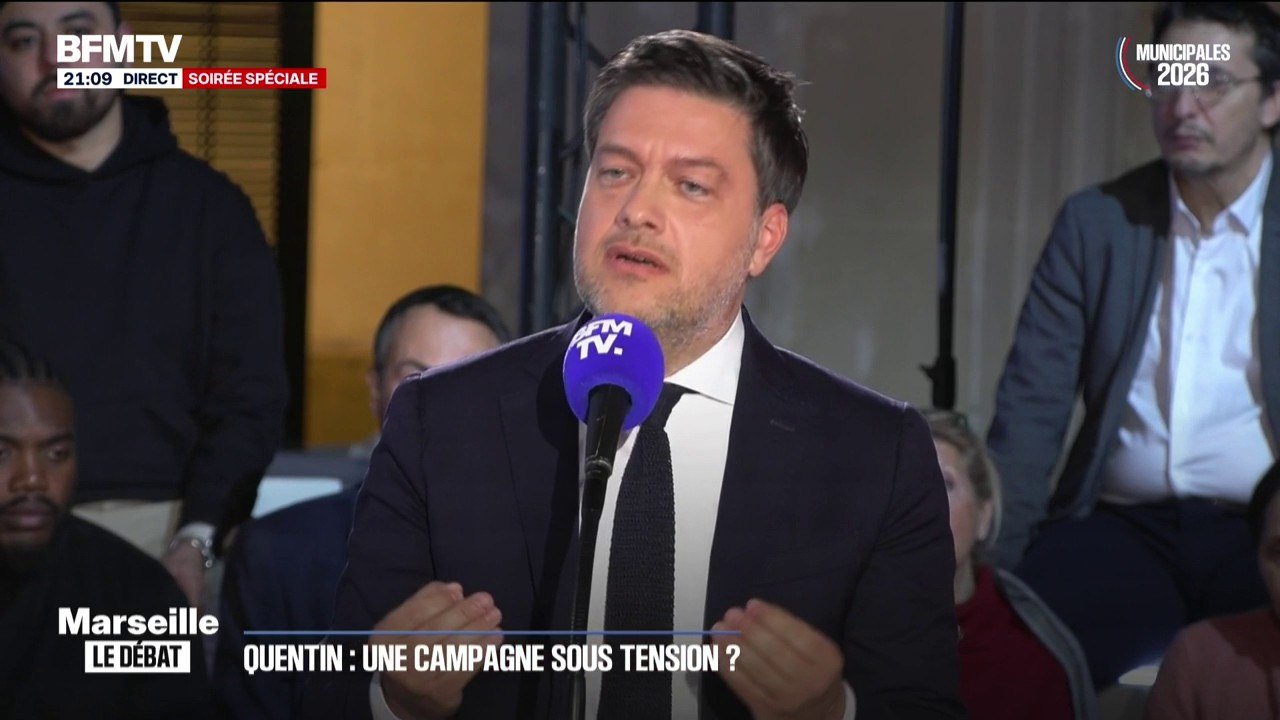 Benoît Payan, candidat du "Printemps marseillais" à la mairie de Marseille, dénonce "une brutalisation du débat" à l'Assemblée nationale