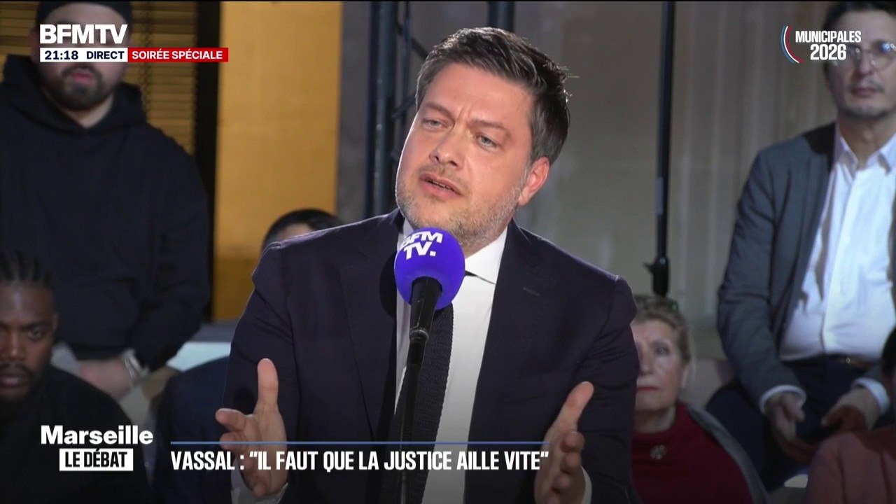 Municipales à Marseille: "Je combattrai toujours le Rassemblement national", assure Benoît Payan, maire sortant