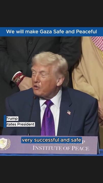 Trump Announces Gaza Reconstruction Plan at Board of Peace