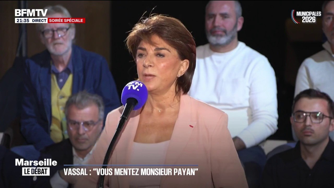 "Vous mentez M. Payan": Martine Vassal (LR) s'attaque au bilan du maire sortant de gauche et candidat à sa réélection