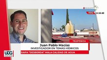 Juan Pablo Macías habla sobre: SIAPA "desborda" mala calidad de agua