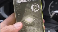 Rechargeable keychain light