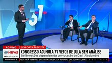 Sem data prevista, Congresso acumula 77 vetos de Lula para analisar
