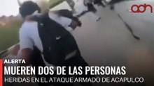 🚨¡Última Hora! Mueren dos de las tres personas heridas en ataque armado de Acapulco