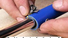 Fast and easy hose repair using a short clamp