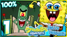 SpongeBob: Patty Pursuit Walkthrough Part 1 - Bikini Bottom 100% (iOS)