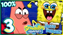 SpongeBob: Patty Pursuit Walkthrough Part 3 - Glove World 100% (iOS)