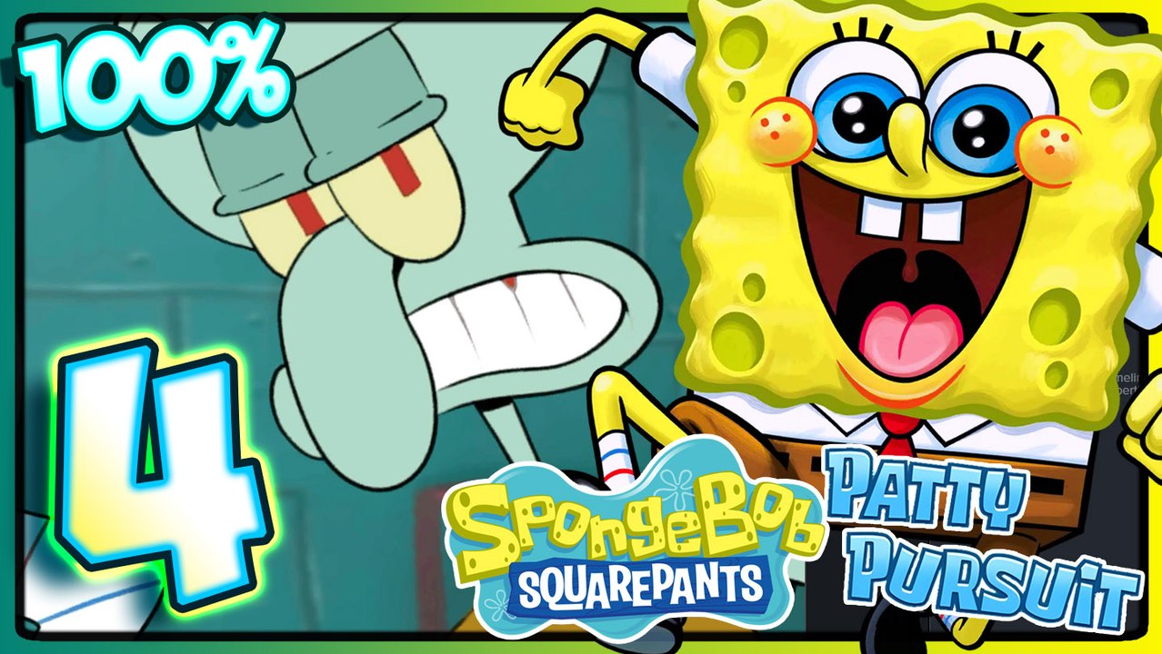 SpongeBob: Patty Pursuit Walkthrough Part 4 - Rock Bottom 100% (iOS)