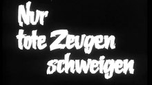 Nur tote Zeugen schweigen - Trailer